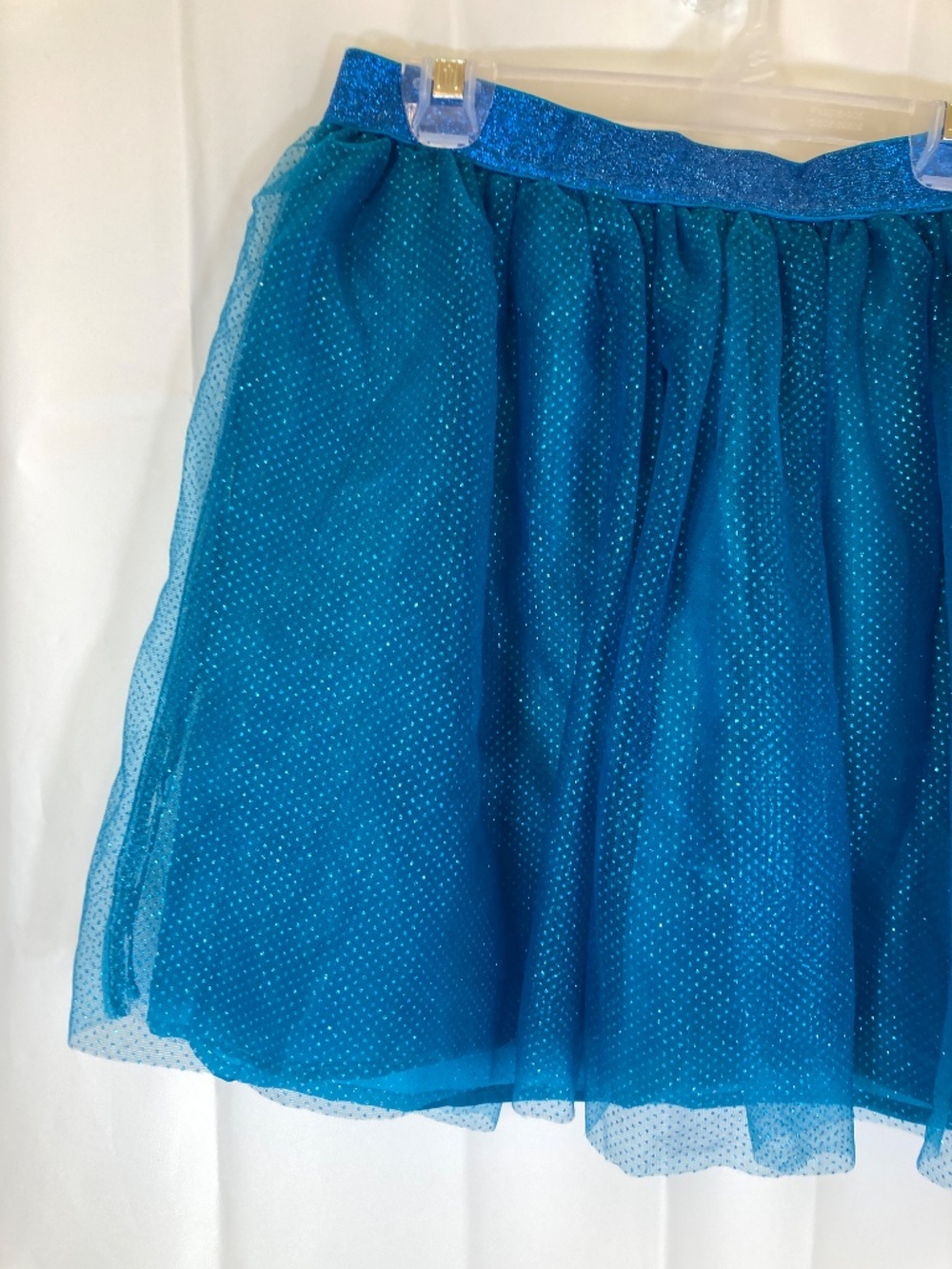 Cat & Jack Blue Glitter Sz XL 14/16 YOUTH Tutu Bottom NEVER WORN NWT Below Retai - Picture 5 of 11